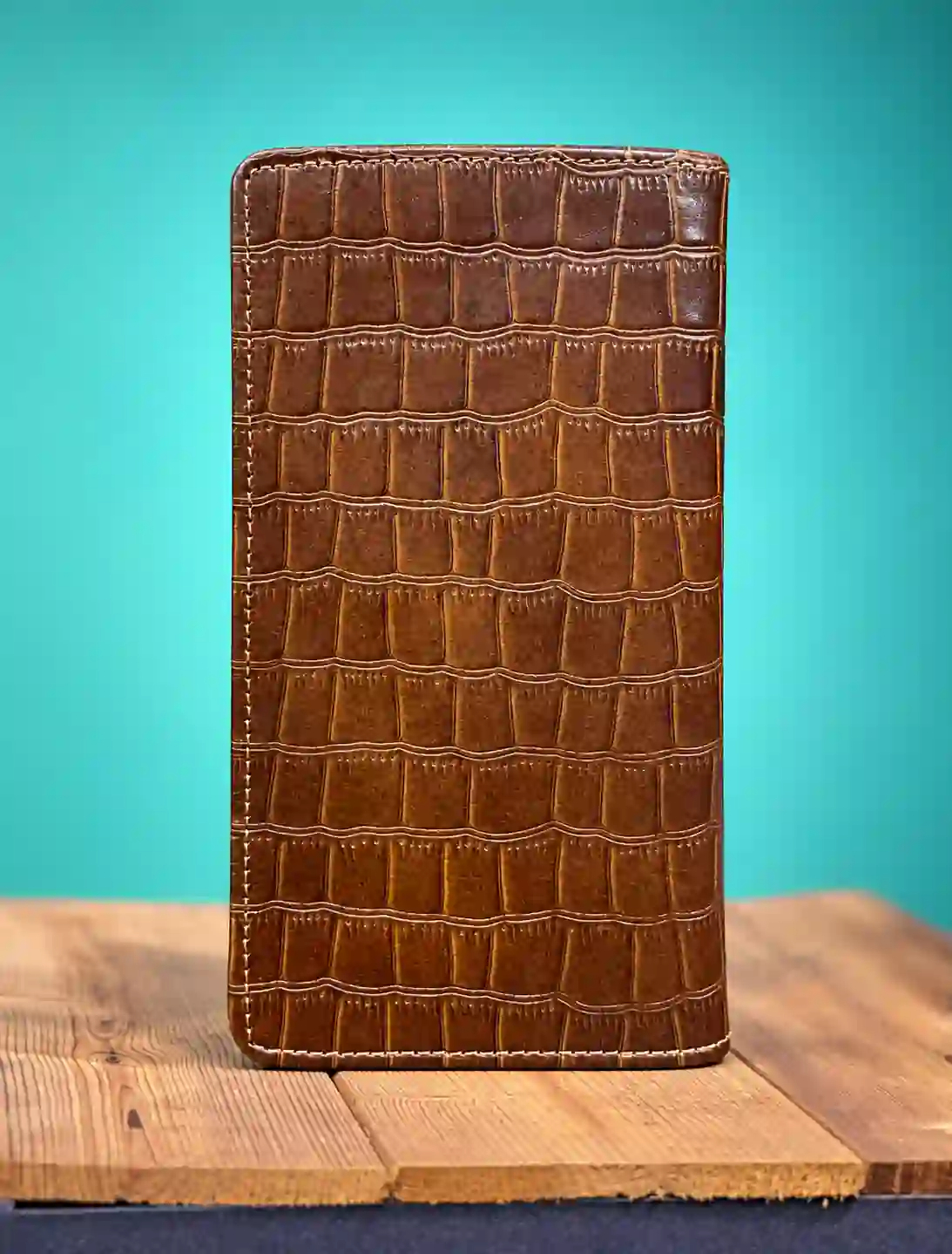 کیف پول تمام چرم کد 580 (قهوه ای سوخته)