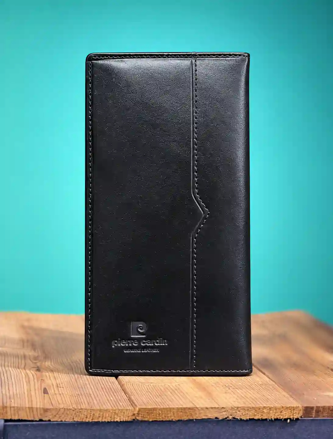 کیف پول تمام چرم کد 575 (مشکی)
